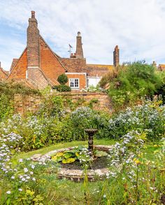 Garden at Lamb House in Rye, England