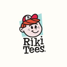 the logo for riki tees, a children's clothing line that has been launched