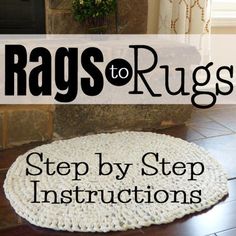 rugs to rugs step by step instructions