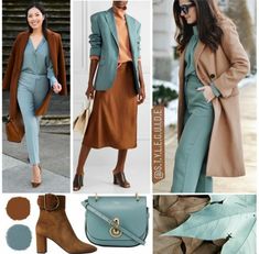 Outfits And Accessories, Colour Combinations Fashion, Color Combos Outfit, Color Blocking Outfits, Color Combinations For Clothes, Color Trends Fashion, Design Moda, 가을 패션, Colourful Outfits