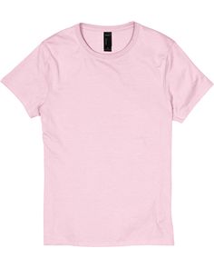 Ladies' 4.5 oz., 100% Ringspun Cotton nano-T® T-Shirt - PALE PINK - S | Hanes Women's Nano-T Cotton T-Shirt in Pale Pink Size Small Basic Pink Plain T-shirt, Basic Plain Pink T-shirt, Solid Color Cotton Scoop Neck T-shirt, Basic Pink Crew Neck T-shirt, Casual Plain Pink T-shirt, Basic Tri-blend T-shirt, Basic Solid Tri-blend T-shirt, Basic Solid Color Tri-blend T-shirt, Solid Color Relaxed Fit Scoop Neck T-shirt