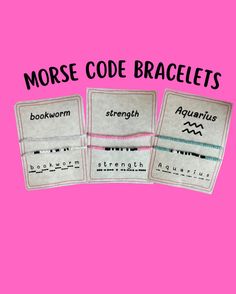 Morse Code Beaded Bracelet Stackable Stretchy Bracelets Two Bracelets see listing images for more details and pictures Beads Morse Code, Morse Code Bracelet Ideas, Code Bracelets, Morse Code Bracelet, Morse Code, Stackable Bracelets, Stretchy Bracelets, Beaded Bracelet, Favorite Jewelry