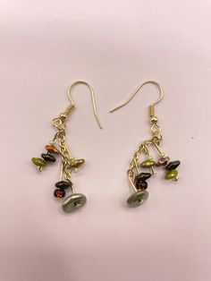 Czech seed beads, peridot imitation pearls, and gold Etsy Earrings Dangle, Favorite Jewelry, Seed Beads, Jewelry Earrings Dangle, Dangle Drop Earrings, Dangle Earrings, Jewelry Earrings, Accessory Gift, Display Homes