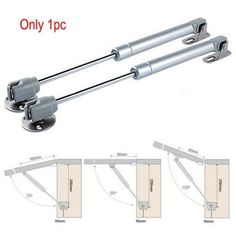 three different types of sliding doors with the instructions on each side and an image of two handles