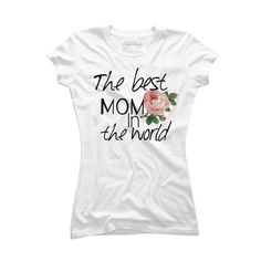 Channel your inner artist with the Mothers day.Best mom in the world. premium ring spun cotton graphic Juniors' T Shirt created by bambino for Design By Humans. It's time to add a pop of color, a splash of humor, and a whole lot of creativity to your day with apparel designed by one of our global artists. We're here to help you find that perfect you style! Mother's Day Cotton T-shirt With Sublimation Print, Cotton T-shirt With Sublimation Print For Mother's Day, Best Mom In The World, Sleeve Packaging, Apparel Design, Best Mom, Mother’s Day, Sleeve Styles, Fitness Fashion