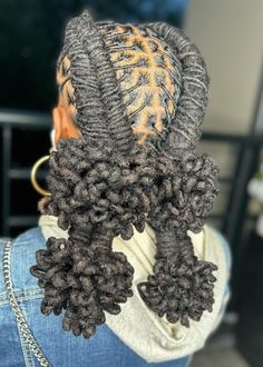 Long Locs Styles Black Women, Woman Loc Styles, Rope Twist Locs, Loc Styles No Retwist, 2 Strand Twist Locs Style, Black Locs, Dreadlocks Styles, Short Dreadlocks Styles, Dreads Styles For Women