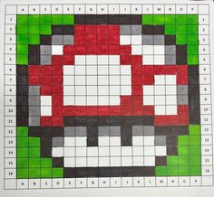 a piece of art made out of colored paper with the word mario on it in red, white and green