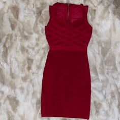 Guess Red Midi Dress Nwt Size Xs Sheer Backing Back Zipper Tank Sleeves Stretchy Material Sl Mesh Mix Ottoman Mirage Dress Cherry Punch Cherry Punch, Cable Sweater Dress, Green Bodycon Dress, Red Satin Dress, White Sweater Dress, Snake Skin Dress, Lace Halter Dress, Floral Party Dress, Zebra Print Dress