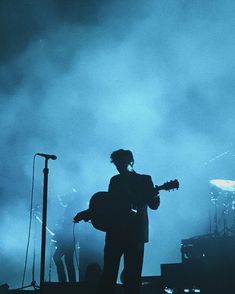 Blue Aesthetic, On Stage, Harry Styles, Guitar, Concert