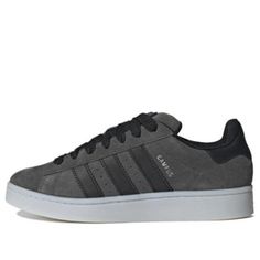 adidas Campus 00s 'Grey Six Core Black' HQ8709 Gray Adidas Logo Sneakers For Streetwear, Gray Adidas Sneakers For Streetwear, Grey Adidas Sneakers For Streetwear, Adidas Urban Gray Sneakers, Urban Style Gray Adidas Sneakers, Gray Three Stripes Sneakers For Streetwear, Casual Gray Sneakers With Three Stripes Branding, Adidas Gray Sneakers With Three Stripes, Adidas Gray Sneakers With Three Stripes Branding