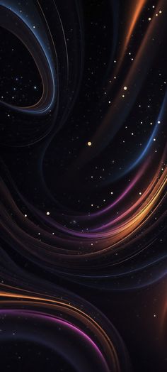 an abstract background with colorful lines and stars