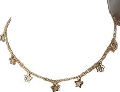 Trendy Gold Star Charm Necklace, Trendy Adjustable Star Necklaces, Trendy Adjustable Star-shaped Necklace, Trendy Adjustable Star Charm Necklace, Adjustable Trendy Star Charm Necklace, Trendy Star Charm Necklaces, Trendy Star Charm Choker As Gift, Trendy Choker With Star Charm For Gift, Adjustable Star Charm Necklaces