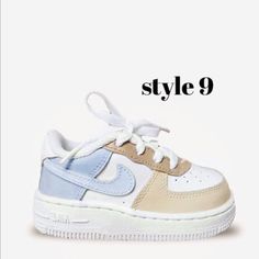 New With Box. This Is Custom Painted Baby/Toddler Size Air Force 1 Sneakers Size / 2c To 10c / We Need Up To 2 Weeks To Finish And Ship Your Item. Baby Air Force Ones, Customizing Shoes, Custom Baby Shoes, Baby Nike Shoes, Toddler Nike Shoes, Air Force 1 Sneakers, Painted Sneakers, Baby Nike