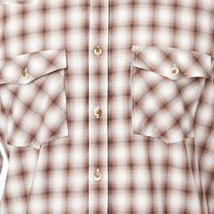 When it comes to western shirts, the Valley or "El Valle" has been well-tested for long-lasting comfort and quality. Named after the Rio Grande Valley, this long-sleeve western comes with all the tried-and-true details, including two flap pockets and a western front and back yoke. In the field or at the table, the Valley runs deep with tradition and function. Model is 6'2 and wearing size M. Western Style Brown Tops For Ranch, Western Long Sleeve Flannel Shirt For Rodeo, Country Style Shirt For Fall Rodeo, Fitted Long Sleeve Shirt For Western-themed Events, Western Brown Tops With Snap Buttons, Brown Western Shirt For Fall, Brown Western Style Shirt For Fall, Brown Fitted Western Shirt, Fitted Western Brown Shirt