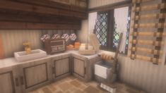 a cottage with sewing studio for the seamstress who lives here! #minecraft #minecraftaesthetic #aestheticminecraft #cottagecoreminecraft #cutecottage #sewingstudio Minecraft Inspo, Cute Cottage, Texture Packs, Sewing Studio, Minecraft, Cottage, Sewing