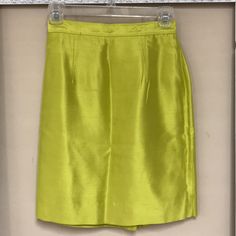 Dana Buchanan Silk Skirt, Fully Lined. Measures: 25” Waist 19 1/2” From Waste To Hem. Size: 4p Color: Lime Green. Back Zipper Closure 100% Silk. Never Worn. (1802) Summer Formal Mini Skirt With Lined Skirt, Formal Summer Mini Skirt With Lined Skirt, Short Spring Formal Pencil Skirt, Formal Short Spring Pencil Skirt, Formal Pencil Mini Skirt For Summer, Elegant Green Pencil Mini Skirt, Formal Short Pencil Skirt For Spring, Formal Short Length Pencil Skirt For Spring, Fitted Silk Bottoms Short Length