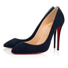 Christian Louboutin Eloise 100 Marine Blue Suede Classic Stiletto Heel Pump 36.5 ********** Christian Louboutin ********** Brand: Christian Louboutin Size: 36.5 (Know Your Louboutin Size) Name: Eloise Color: Marine Style: Classic Pump Style#: 3180426 Material: Veau Velours Semi Rounded Front Toe Standing On A 100mm Heel Marine Blue Veau Velours Suede Material Thin Back Heel Classic Red Leather Sole Brand New In Box, Comes With Box And Dust Bag 100% Authentic Or Your Money Back Great Gift I Ship European Shoes, Red Louboutin, Christian Louboutin Women, Marine Blue, Stiletto Pumps, Footwear Design Women