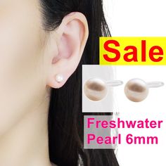 Invisible clip on earrings , ivory freshwater pearl clip on stud earrings bridal wedding non pierced earrings 6 mm 🌟MiyabiGrace Front page https://www.etsy.com/shop/MiyabiGrace 🌟Freshwater pearl invisible clip on earrings https://www.etsy.com/jp/shop/MiyabiGrace?show_panel=true&section_id=25116366 🔷Freshwater pearl details ◆Length:0.23 inches (0.6 cm) ◆Weight:1 g (0.04 oz) ◆Color: White ✨These are lustrous 6 mm freshwater pearl invisible clip on earrings. These clip on earrings are suitable f Non Pierced Earrings, Pearl Details, Cute Gift Boxes, Earring Findings, Clip Earrings, Pierced Earrings, Bridal Earrings, Skin Color, Bridal Wedding