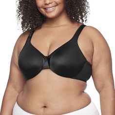 Bra Type: Underwire, MinimizerFeatures: Back Support, Comfort StrapsClosure Type: Hook & EyeSupport: Medium SupportFiber Content: 75% Nylon, 25% SpandexFabric Description: WovenCare: Machine Wash, Tumble DryCountry of Origin: Imported Underwire Nursing Bra In Solid Color, Black Underwire Nursing Bra With Medium Bust Support, Black Full Cup Bra With Medium Bust Support, Black Full Cup Bra With Adjustable Straps, Black Full Coverage Nursing Bra, Supportive Bra With Adjustable Straps, Black Full Coverage Bra With Padded Cups, Black Full Coverage Padded Bra, Full Coverage Black Bra With Medium Bust Support