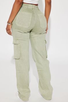 Available In Sage. Cargo Pant High Rise Belt Loops Zipper Closure Hand Pockets Utility Pockets Wide Leg Stretch 31" Inseam Disclaimer: To Keep The Aesthetic Of This Garment, Please Follow The Care Instructions Carefully. 98% Cotton 2% Spandex Imported | Mission Accomplished Cargo Pant in Sage size XL by Fashion Nova Afro Styles, Lookbook Inspiration, Afro Style, Mission Accomplished, Utility Pockets, Leg Stretching, Cargo Pant, Classy Outfits, Fashion Nova