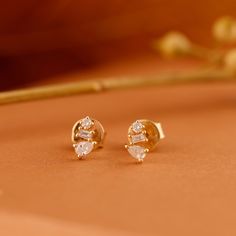 14k Diamond Cluster Stud Earrings, Small Diamond Earrings, Multi Shape Diamond, Baguette, Pear, Round, Rose, White, Yellow, Natural Diamonds It comes as a Pair! ✔ Handmade ✔ Natural Diamond ✔ Total Carat Weight Diamonds: 0.20ct ✔ Dimensions of Setting: 4 x6 mm Orders with free shipping go out with USPS First Class Mail tracking. We require a signature for orders more than $500. If you need a signature required service, you can select that service in the shipping options on your cart. We use DHL Small Diamond Earrings, Diamond Tops, Diamond Baguette, Handmade Fine Jewelry, Set Jewelry, Kids Earrings, Small Earrings Studs, Earrings Small, Diamond Bracelets