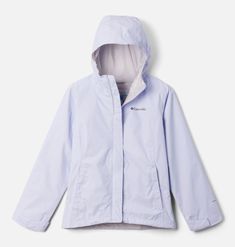 Family hikes are on, rain or shine, with this waterproof-breathable rain jacket complete with mesh lining for airflow and adjustable details to help her dial in the fit. Family Hike, Columbia Girls, Family Hiking, Rain Or Shine, Columbia Sportswear, Girls Jacket, Vest Jacket, Columbia, Rain Jacket