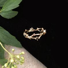 The Thorn Ring – Mementomoridesignsnyc Thorn Ring, Childhood Days, Wedding Business, Wood Rings, Home Wedding, In The Woods, Heart Ring, Cubic Zirconia, Gold Rings