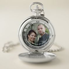 Ad: I will love you for all time! Customizable Timeless Message and Photo Of Love. This modern clock design allows you to customize the message and the picture to make a truly unique and special gift for someone you love and/or want to show your appreciation. Great design from TS Designs. #modern #tls #designs #custom #message #gift #appreciation #love #you #for #all #time #photo #and #pocketwatch Modern Clock Design, I Will Love You, My True Love, Birthday Cheers, Customized Photo Gifts, Modern Clock, Gift Of Time, Gifts For Grandparents, Birthday Gif