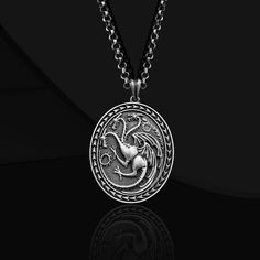 925 Sterling Silver King Ghidorah Dragon Necklace Gift for Man, Dragon Amulet, Winged Dragon Necklace, Medieval Oxidized Dragon Gift for Him The dragon is the spirit of change, eternity and transformation! Product Code: FRYEJD202 Product Name: King Dragon Necklace  Metal: Handmade oxidized 925 Sterling Silver Ring (Can also be produced in 14/18/22 carat gold upon request. Weight: 14 - 16 gram Chain Lenght : 16 - 30 inch ( Rolo Chain ) ● Dragon Pendant  ● Chinese Dragon Necklace  ●Dragon Pendant For Men  ● Silver Dragon Pendant  ● Mens Medallion Necklace ● King Ghidorah Dragon Necklace 🎁 Gift Box 🎁  🎁 Free Shipping - DHL & FedEx - UPS  🎁 The best one color is Oxidized Color on this product you can see all details clearly. ● Our all of products are handmade and material is 925k STERLING King Dragon, Dragon Amulet, Necklace Dragon, King Ghidorah, Winged Dragon, Silver King, Necklace Gift Box, Dragons Gift, 22 Carat Gold