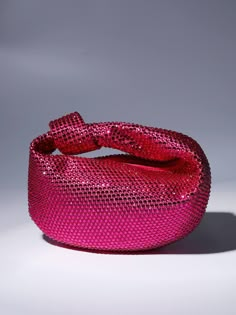 The Ciara Embellished Tote Bag In Hot Pink received a fresh, crystal-embellished update perfect for nights out. It's been made in Italy from hot pink leather and has a softly rounded shape. The top handle is knotted at one side.     Material: PU    25.5 cm / 10 inch diameter (dimensions approx.) Pink Glamour, Just Style, Club Style, Functional Accessories, Crystal Embellishment, Pink Leather, Pink Bag, In Hot, Santorini