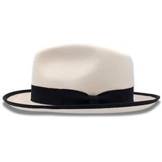 Upgrade your style with our Neoteric Collection White Wide Brim Felt Hat. Crafted from 100% fine wool felt, this hat features a 2 1/2" brim accented with a black grosgrain ribbon. The pinched crown adds a touch of class, while the interior sweatband ensures all-day comfort. Size XL available for an additional $5. Brim Size: 2 1/2 inches Material: 100% Fine Wool Felt Matching Grosgrain Ribbon Pinched Crown Design Interior Sweatband for Comfort Size XL available for an additional $5 H83-White Classic Winter Fedora Panama Hat, Classic Fitted Felt Hat With Short Brim, Vintage Brimmed Panama Hat For Formal Occasions, Classic Winter Panama Hat With Curved Brim, Classic Wool Felt Hat For Winter, Vintage Formal Brimmed Panama Hat, Classic Fitted Fedora Hat, Classic Fitted Six-panel Felt Hat, Classic Fitted Winter Hats