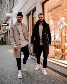 Men's Casual Outfits Winter, Mens Winter Fashion Outfits, Herren Style, New York Outfits, Stylish Men Casual, Fall Outfits Men, Mens Winter Coat, Elegante Casual, Winter Outfits Men