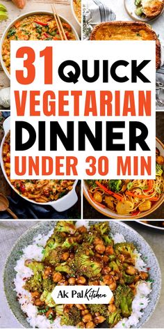 Vegetarian dinner recipes are perfect for any occasion. Discover easy vegetarian meals that are great for busy weeknights, from high-protein vegetarian recipes to gluten-free dinners. With healthy, plant-based dinner ideas and quick one-pot dinner recipes, you can enjoy simple vegetarian dinners that everyone will love. Try budget-friendly family meals, vegetarian casserole recipes, or Mediterranean-inspired dinners to add variety to your dinner rotation without sacrificing flavor. Easy Meals For Two Vegetarian, Crockpot Dinners Healthy Vegetarian, Fast Easy Vegetarian Meals, One Person Vegetarian Meals, Very Easy Vegetarian Recipes, Vegetarian Oven Meals, Simple Vegetarian Recipes Dinner, Healthy Savory Dinner Recipes, Vegetarian Meals For Two