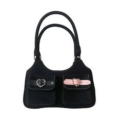 This Y2k Pink Black Leather Buckle Denim Shoulder Bag is the perfect blend of contemporary and classic style. The chic design features a full-grain veg tan leather buckle clasp and durable denim fabric for long-lasting wear. Enjoy a timeless look with this elegant shoulder bag. Product Detail Material: Denim, PU Leather Size: 23cm*12cm*5cm Denim Shoulder Bag, Denim Shoulder Bags, Y2k Pink, Chanel Perfume, Veg Tan Leather, Leather Buckle, The Chic, Denim Fabric, Chic Design