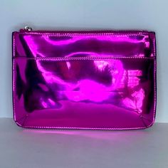 Newpink Metallic Handbag/Clutch Os (One Size) From Forever21 Metallic Handbags, Forever 21 Bags, Clutch Handbag, Forever 21, Bag Lady, Handbags, Pink, Women Shopping, Color