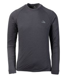 In our lightest weight, this remarkably soft and warm crew top will be your go-to base layer for any activity in any season. Made of itch-free 100% merino wool, nature’s best insulator. Lightweight fabric provides warmth and comfort during a range of activities and temperatures. Machine wash, line dry. Fine-gauge knit with flat-lock seams for a remarkably smooth fit. Thumbhole cuffs keep sleeves snug at wrist. Imported. | Men's Cresta Ultralight 150 Crew Top, Wool Technical Midweight Crew Neck Top, Midweight Technical Crew Neck Top, Top Base, Ll Bean, L L Bean, Base Layer, Mens Fitness, Lightweight Fabric, Fabric Care