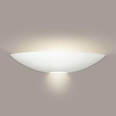 an image of a modern light fixture on the wall with dim lighting and no bulbs