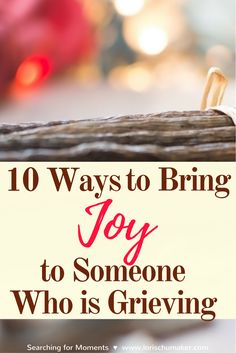 When someone we love is grieving, we often feel at a loss as to how to help. After suffering deep grief herself and then authoring several books on grief, Kathe Wunnenberg gives us 10 Ways to Bring Joy to Someone Who is Grieving by Kathe Wunnenberg for Lori Schumaker Christian Recovery, Lost Someone, Godly Things, Christian Journaling, Inspirational Stories, 12 Steps, Christian Encouragement, Spiritual Warfare, Christian Blogs