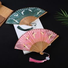 Chinese ancient traditional Hanfu princess dance fan, filming photos shooting cosplay women hanfu qipao portable folding fan for lady Hanfu Princess, Princess Dance, Hanfu, Fan