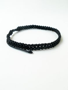 Black Men bracelet, Surf bracelet, Macrame bracelet, Chevron, Beach bracelet, Minimal, Unisex, Adjustable, Knotted jewelry, Water resistant A classic black bracelet for casual wear! This handknotted bracelet is made with black waxed string. It is adjustable and has a sliding knot closure in order to fit a lot of sizes. Due to its waxed threads,the bracelet is very durable and water resistant. Other black macrame bracelets: https://www.etsy.com/listing/228771179/men-braceletfriendship-braceletsur Handmade Black Nylon Cord Jewelry, Handmade Black Jewelry With Nylon Cord, Black Bohemian Bracelets With Adjustable Cord, Handmade Black Bracelets With Waxed Cord, Black Bohemian Bracelet With Adjustable Cord, Bohemian Black Braided Bracelets, Handmade Black Nylon Cord Bracelets, Black Bohemian Bracelet With Waxed Cord, Bohemian Black Waxed Cord Bracelets