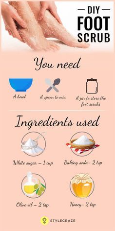 Foot Scrub, Cracked Heels, Beauty Tips For Face, Natural Beauty Tips, Diy Skin Care, Diy Skin, Hair Mask, Top 20, Body Scrub