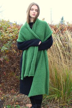 Peruvian Alpaca wool oversized scarf shawl. Peruvian Alpaca, Sustainable Knitwear, Statement Scarf, Cute Alpaca, Alpaca Scarf, Handmade Sweater, Waste Free, Autumn Wardrobe, Alpaca Sweater