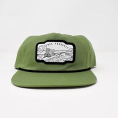 Sage w/ white patch Bison Ranch, White Bison, Drink With Friends, Free Yourself, Patch Hat, White Patches, Brand Style, Embroidered Patch, A Drink