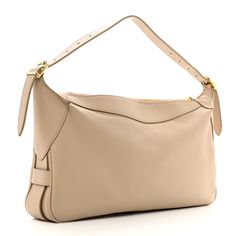 This is an authentic CELINE Supple Calfskin Medium Romy Shoulder Bag in Safari. This chic bag is crafted of beige leather. The bag features an adjustable leather strap with gold hardware. The top zipper opens to a beige suede interior. Sailor Bags, Celine Box, Chic Bags, Antique Roses, Bag Light, Flap Bag, Belt Bag, Gold Hardware, Bucket Bag