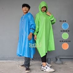 IMPORTANT: PLEASE READ BELOW PRIOR TO ORDERING Size Details : -material width = 104cm -material length = 103 cm -hand length = 35cm -Material thickness = 0,7mm Raincoat sleeve poncho with hood attached, neck strap and elastic band in hand. This raincoat poncho now comes in a variety of colors, made of high quality vinyl which is suitable for outdoor activities, parks, concerts, hiking, camping, travelling, fishing, sporting events. You feel comfortable wearing it in rainy weather, save you from Casual Winter Raincoat For Camping, Casual Winter Camping Raincoat, Green Waterproof Raincoat For Sports, Green Waterproof Sports Raincoat, Hooded Raincoat With Drawstring Hood For Outdoor Activities, Functional Hooded Raincoat For Camping, Rainy Season Raincoat With Drawstring Hood, Hooded Green Windbreaker For Rainy Weather, Green Raincoat For Rainy Season Outdoor Activities