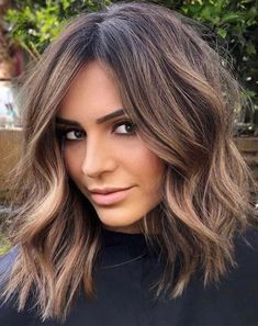 Brunette Balayage Hair, Short Hair Balayage, Hair Affair, Balayage Brunette