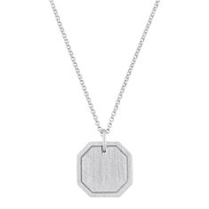 The Octagon cremation necklace is a beautiful and elegant way to memorialize your loved one and hold them close every day. Designed in Los Angeles, this cremation pendant is available in silver, gold and rose gold. The pendant has a threaded screw on the side which opens to a small compartment that can only hold a minimal amount of ashes. To ensure security of ashes, we recommend adding a dab of super glue to the screw enclosure after inserted the ashes into the pendant. Engraving options: pleas Silver Octagon Engraved Jewelry, Minimalist Medallion Necklace For Keepsake, Minimalist Keepsake Medallion Necklace, Elegant Memorial Necklace With Engraving Option, Minimalist Sterling Silver Locket Necklace, Minimalist Engraved Pendant Locket Necklace, Engraved Minimalist Pendant Locket Necklace, Minimalist Silver Octagon Jewelry, Elegant Stainless Steel Necklaces With Engraving Option