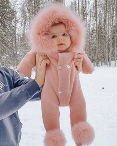 Baby Pink Sweater Coat Baby Pink Sweater, Foto Baby, Baby Jumpsuit, Baby Winter, Baby Sweaters