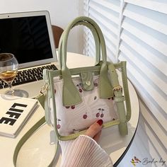 Bird in Bag - Days cherry transparent jelly bag female new handbag small square bag fashion crossbody Jelly Bag, Street Trends, Coach Swagger Bag, Small Handbags, Bird In Bag, Square Bag, Bag Fashion, New Handbags, Jelly