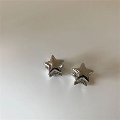 Star Earringsmeasurement is cm.Product Information Material: 100% Alloy Color: Silver Wash care: Wipe Clean Punk Love, Ring Party Jewelry, Silver Star Earrings, Sweet Jewelry, Hoop Earrings Style, Heart Hoop Earrings, Alloy Earrings, Punk Jewelry, Star Earrings Stud